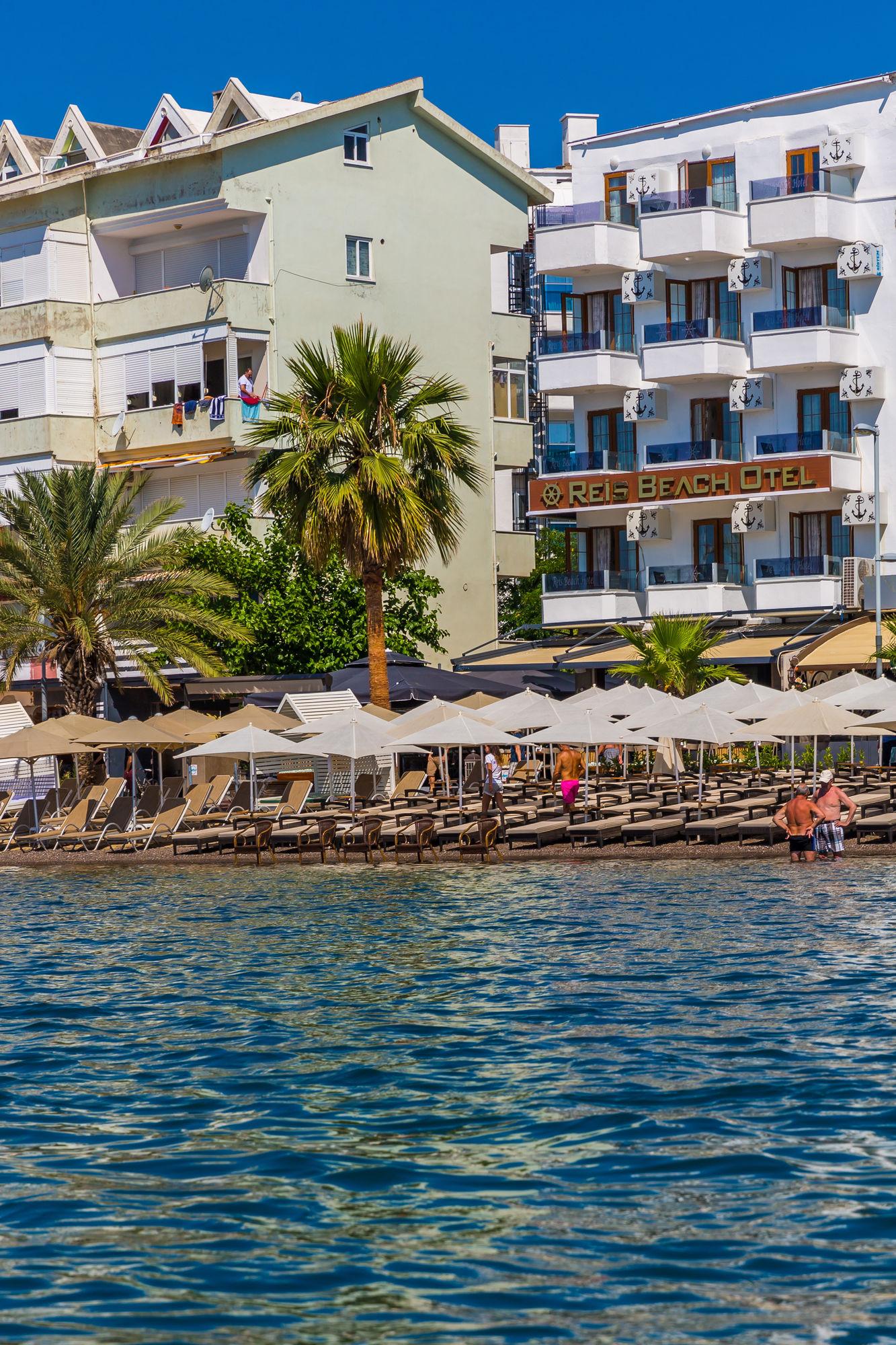 Reis Beach Hotel Мармарис Экстерьер фото