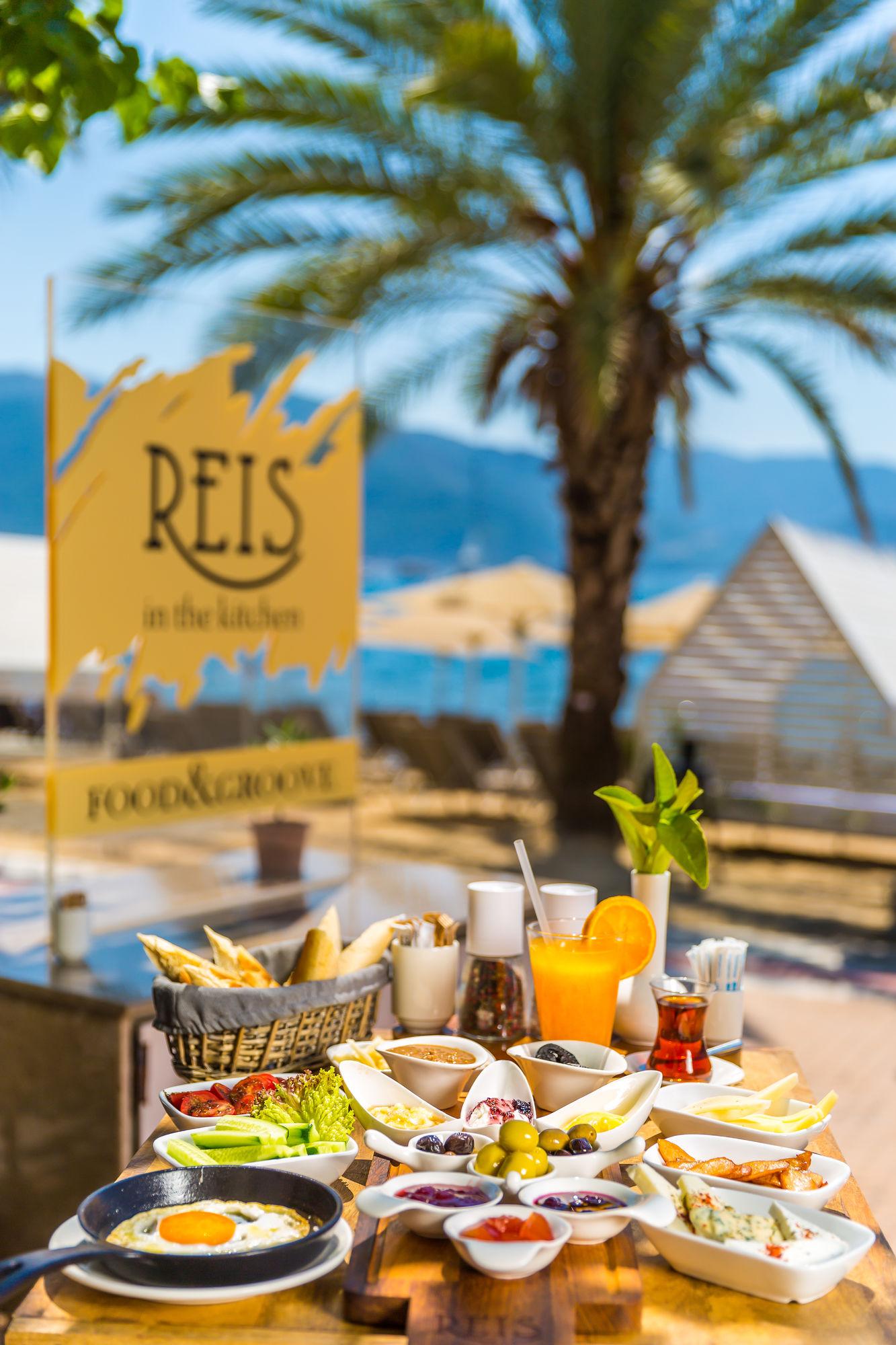 Reis Beach Hotel Мармарис Экстерьер фото