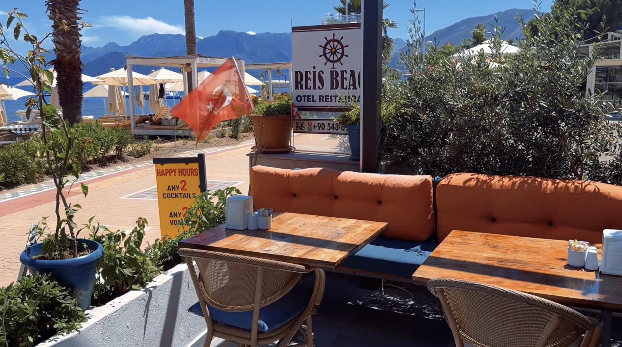 Reis Beach Hotel Мармарис Экстерьер фото