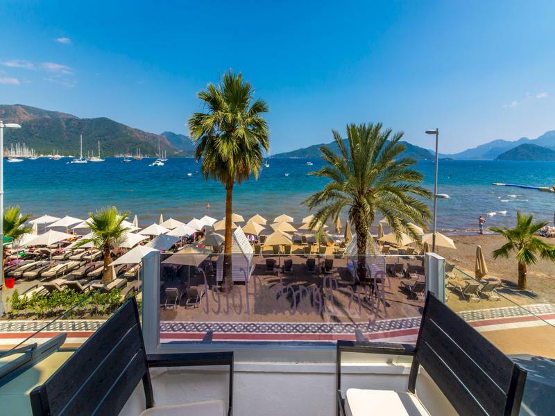 Reis Beach Hotel Мармарис Экстерьер фото